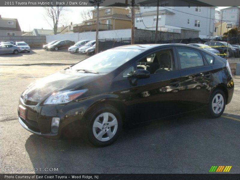 Black / Dark Gray 2011 Toyota Prius Hybrid II