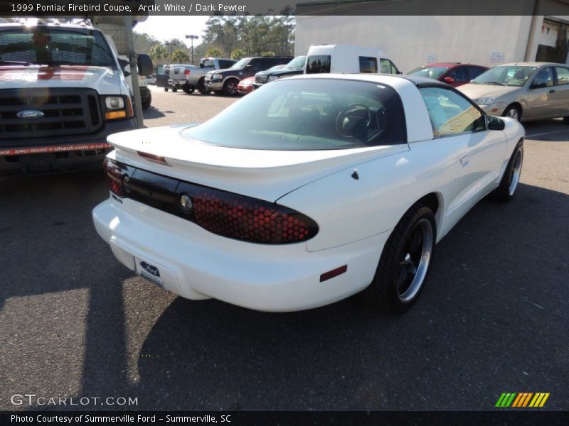 Arctic White / Dark Pewter 1999 Pontiac Firebird Coupe