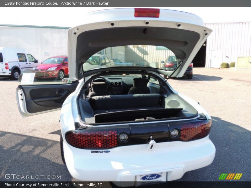 Arctic White / Dark Pewter 1999 Pontiac Firebird Coupe