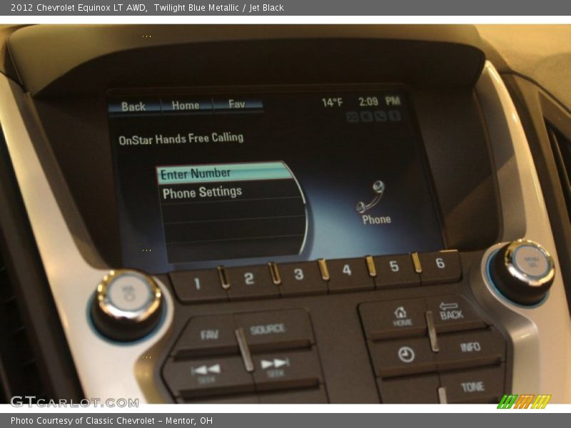 Twilight Blue Metallic / Jet Black 2012 Chevrolet Equinox LT AWD