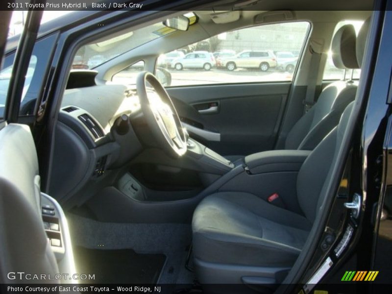 Black / Dark Gray 2011 Toyota Prius Hybrid II