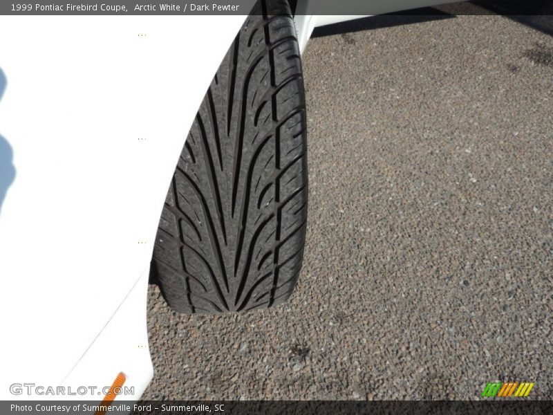 Arctic White / Dark Pewter 1999 Pontiac Firebird Coupe
