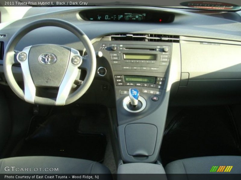 Black / Dark Gray 2011 Toyota Prius Hybrid II