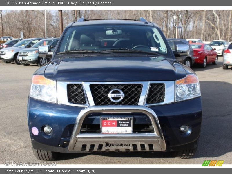 Navy Blue Pearl / Charcoal 2010 Nissan Armada Platinum 4WD