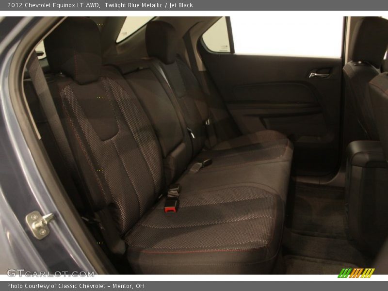 Twilight Blue Metallic / Jet Black 2012 Chevrolet Equinox LT AWD