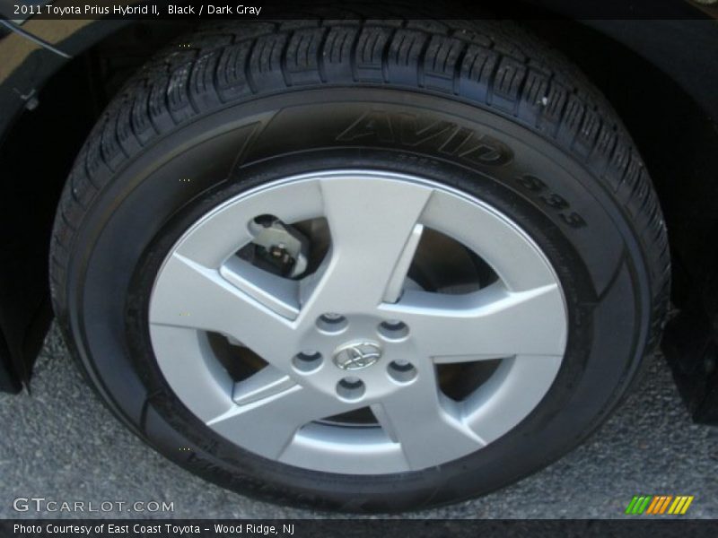 Black / Dark Gray 2011 Toyota Prius Hybrid II