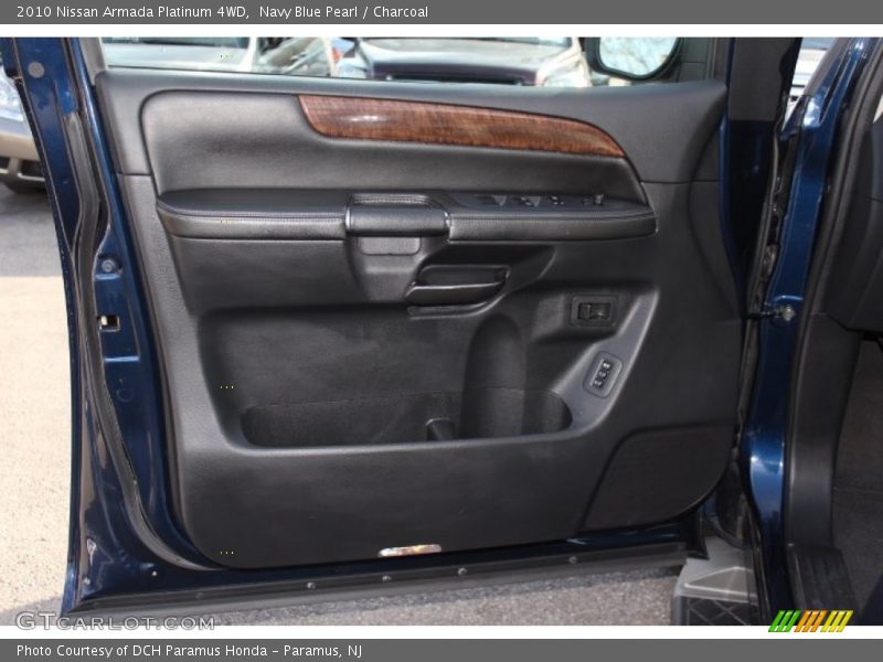Navy Blue Pearl / Charcoal 2010 Nissan Armada Platinum 4WD