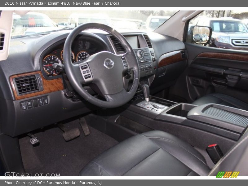 Charcoal Interior - 2010 Armada Platinum 4WD 