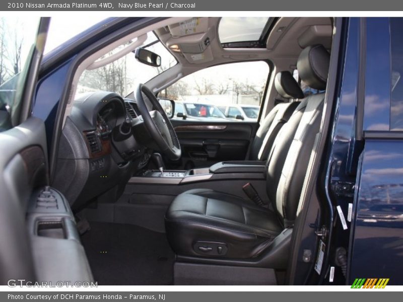 Navy Blue Pearl / Charcoal 2010 Nissan Armada Platinum 4WD