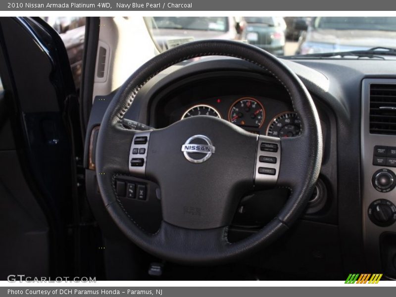 Navy Blue Pearl / Charcoal 2010 Nissan Armada Platinum 4WD