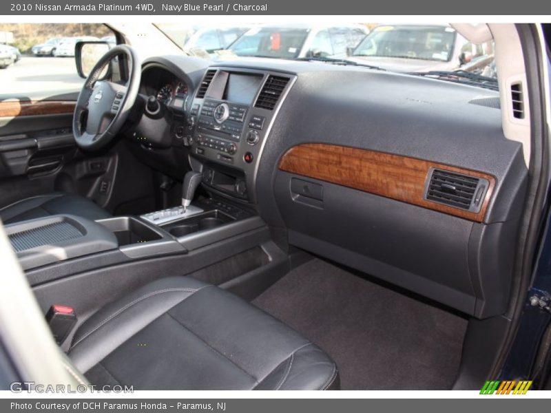 2010 Armada Platinum 4WD Charcoal Interior