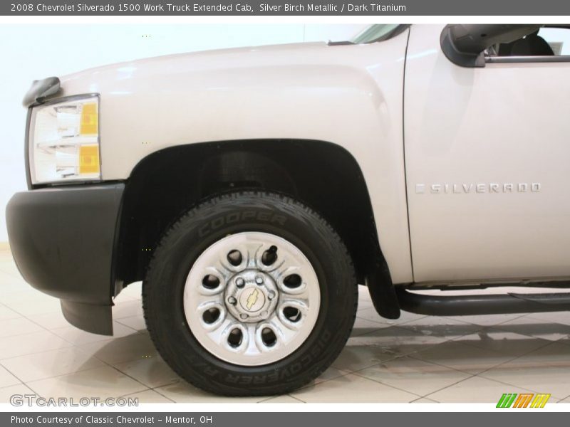  2008 Silverado 1500 Work Truck Extended Cab Wheel
