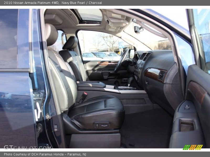 Navy Blue Pearl / Charcoal 2010 Nissan Armada Platinum 4WD