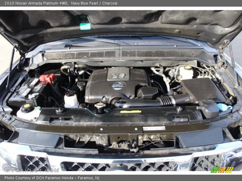  2010 Armada Platinum 4WD Engine - 5.6 Liter DOHC 32-Valve CVTCS V8