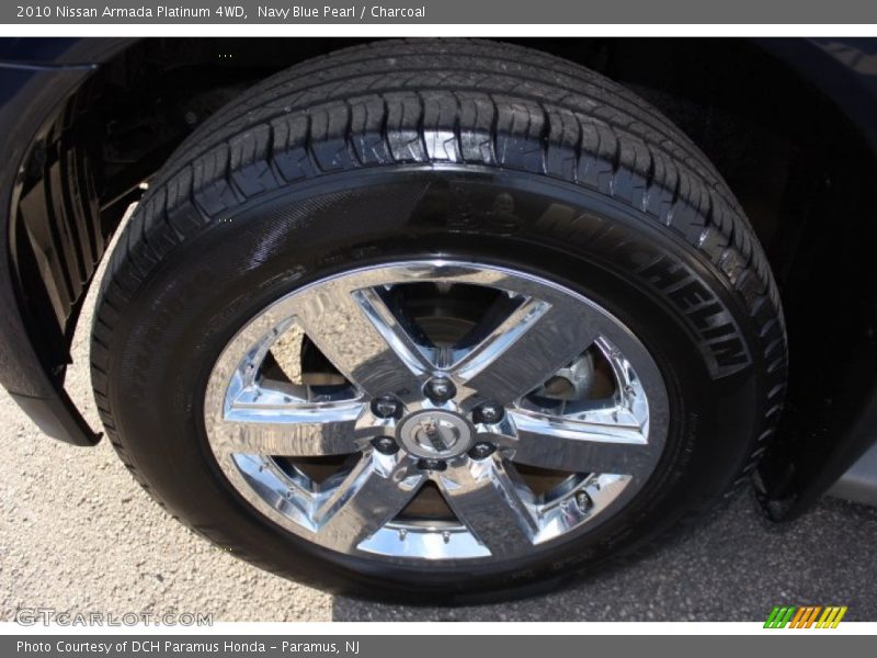 Navy Blue Pearl / Charcoal 2010 Nissan Armada Platinum 4WD