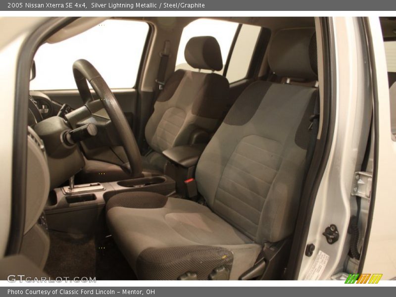 Silver Lightning Metallic / Steel/Graphite 2005 Nissan Xterra SE 4x4