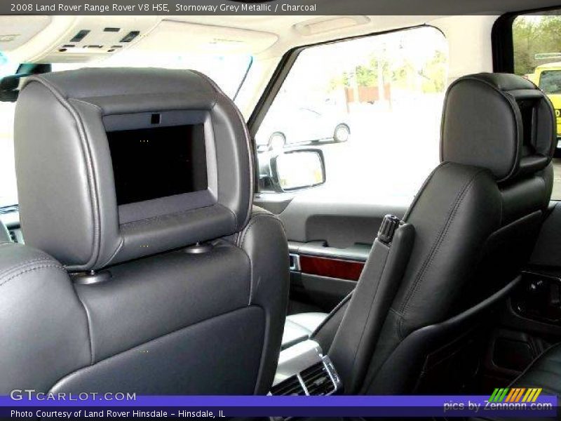 Stornoway Grey Metallic / Charcoal 2008 Land Rover Range Rover V8 HSE