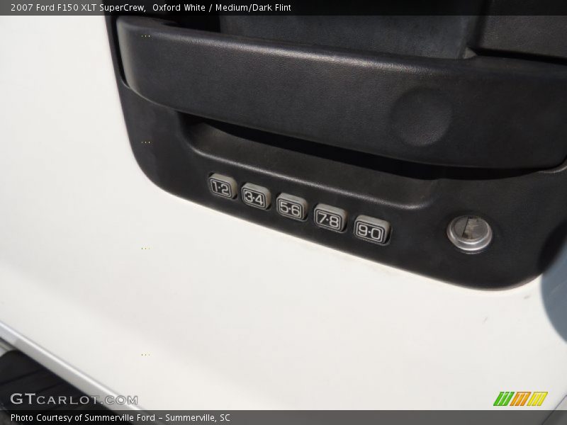 Oxford White / Medium/Dark Flint 2007 Ford F150 XLT SuperCrew