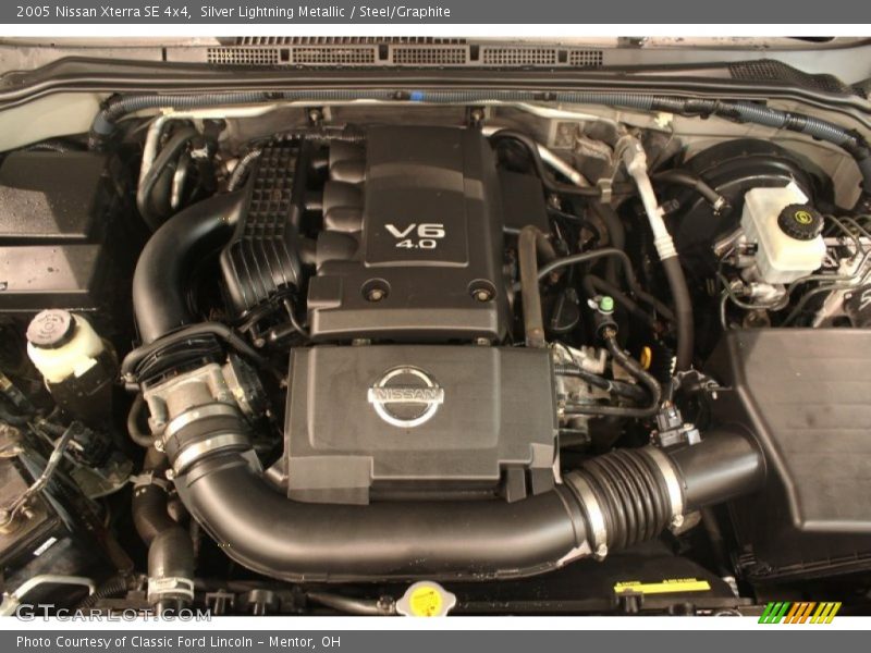 Silver Lightning Metallic / Steel/Graphite 2005 Nissan Xterra SE 4x4