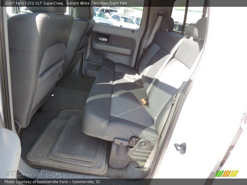 Oxford White / Medium/Dark Flint 2007 Ford F150 XLT SuperCrew