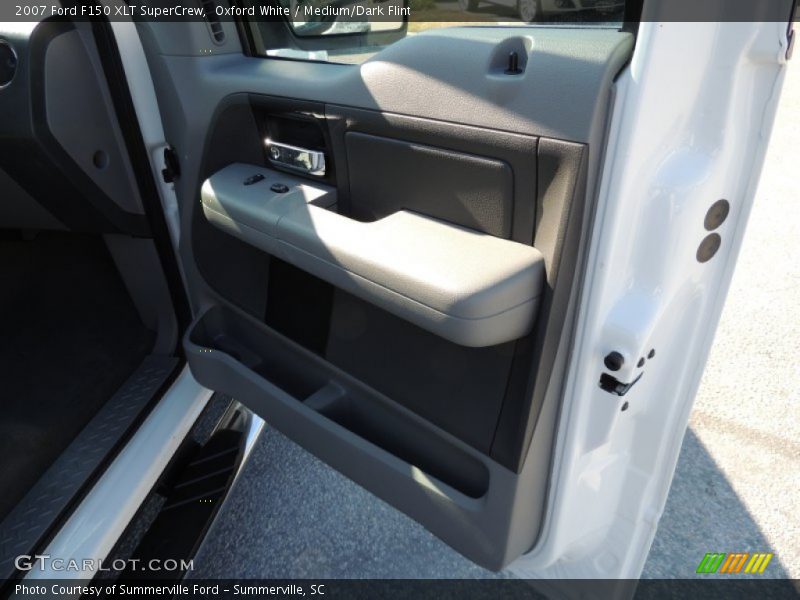 Oxford White / Medium/Dark Flint 2007 Ford F150 XLT SuperCrew