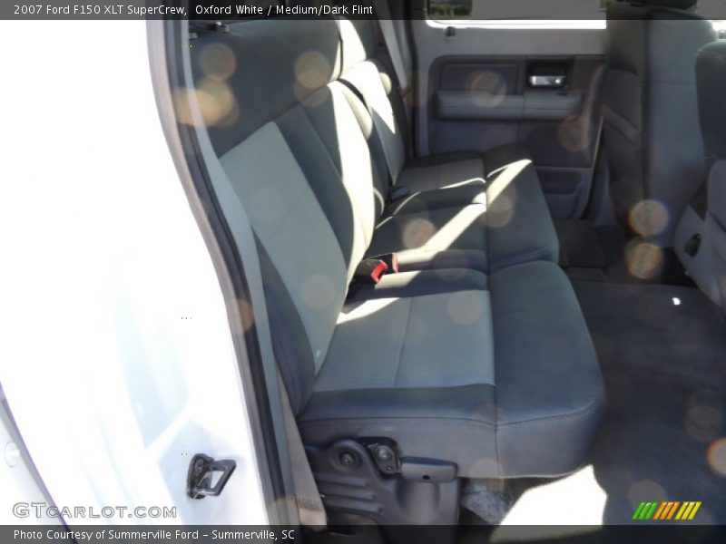 Oxford White / Medium/Dark Flint 2007 Ford F150 XLT SuperCrew