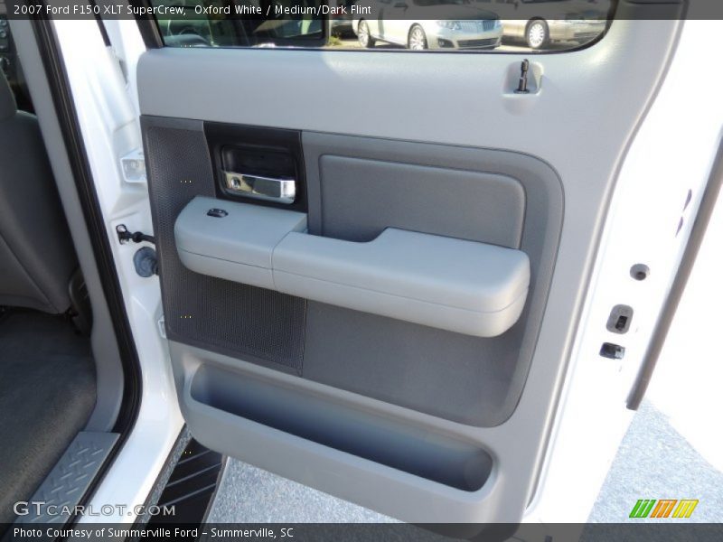 Oxford White / Medium/Dark Flint 2007 Ford F150 XLT SuperCrew