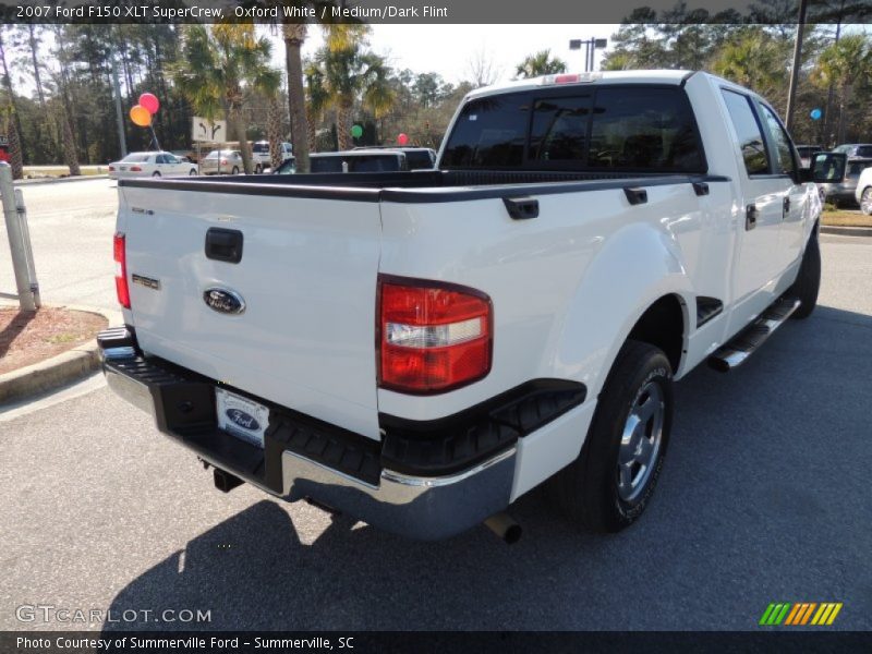Oxford White / Medium/Dark Flint 2007 Ford F150 XLT SuperCrew