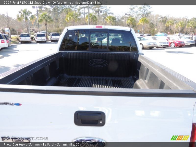 Oxford White / Medium/Dark Flint 2007 Ford F150 XLT SuperCrew