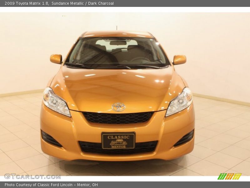 Sundance Metallic / Dark Charcoal 2009 Toyota Matrix 1.8