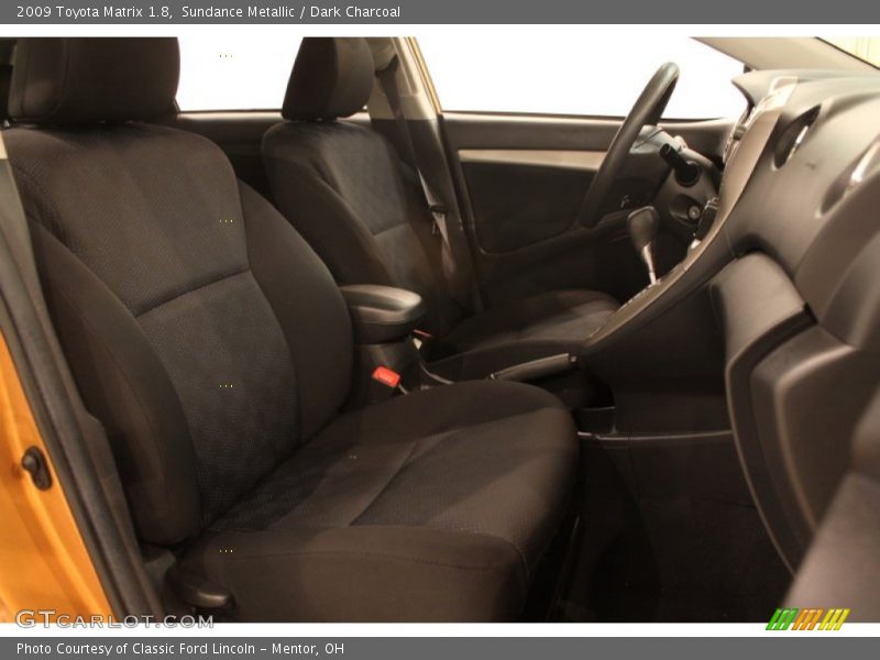 Sundance Metallic / Dark Charcoal 2009 Toyota Matrix 1.8