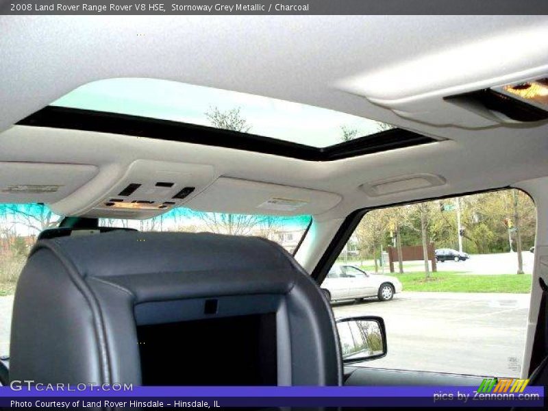 Stornoway Grey Metallic / Charcoal 2008 Land Rover Range Rover V8 HSE
