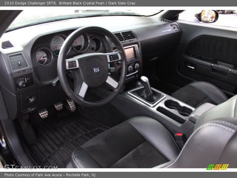 Dark Slate Gray Interior - 2010 Challenger SRT8 