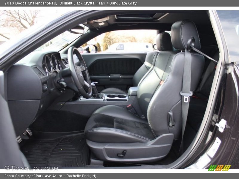 Front Seat of 2010 Challenger SRT8