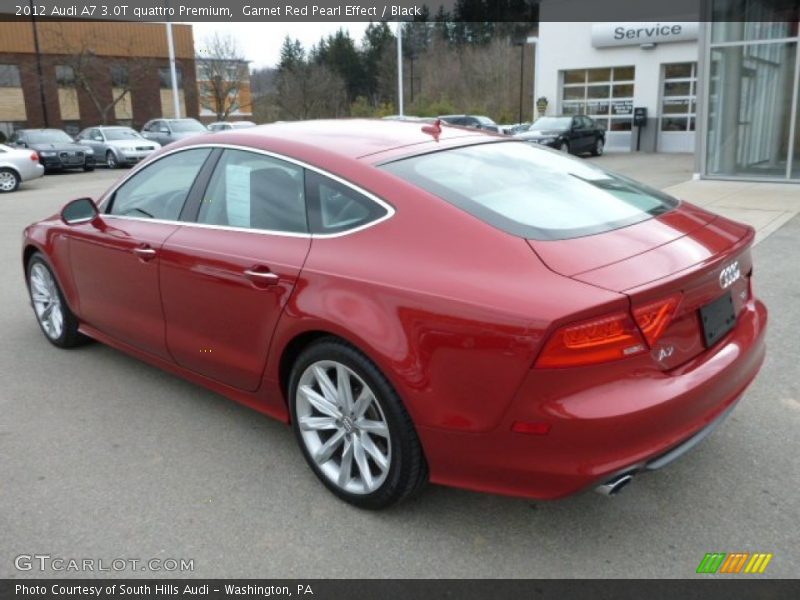  2012 A7 3.0T quattro Premium Garnet Red Pearl Effect
