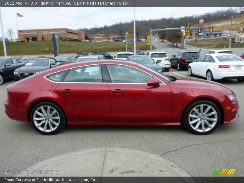  2012 A7 3.0T quattro Premium Garnet Red Pearl Effect