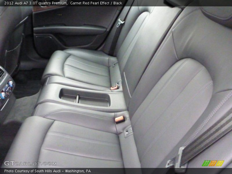 Rear Seat of 2012 A7 3.0T quattro Premium