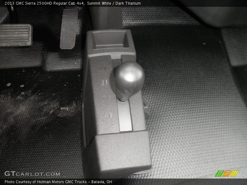 Summit White / Dark Titanium 2013 GMC Sierra 2500HD Regular Cab 4x4