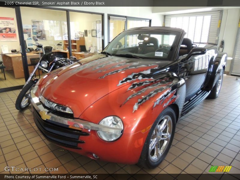 Smokin' Asphalt Black / Ebony Black 2005 Chevrolet SSR