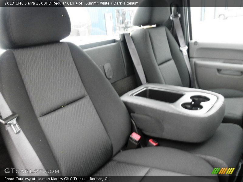 Summit White / Dark Titanium 2013 GMC Sierra 2500HD Regular Cab 4x4