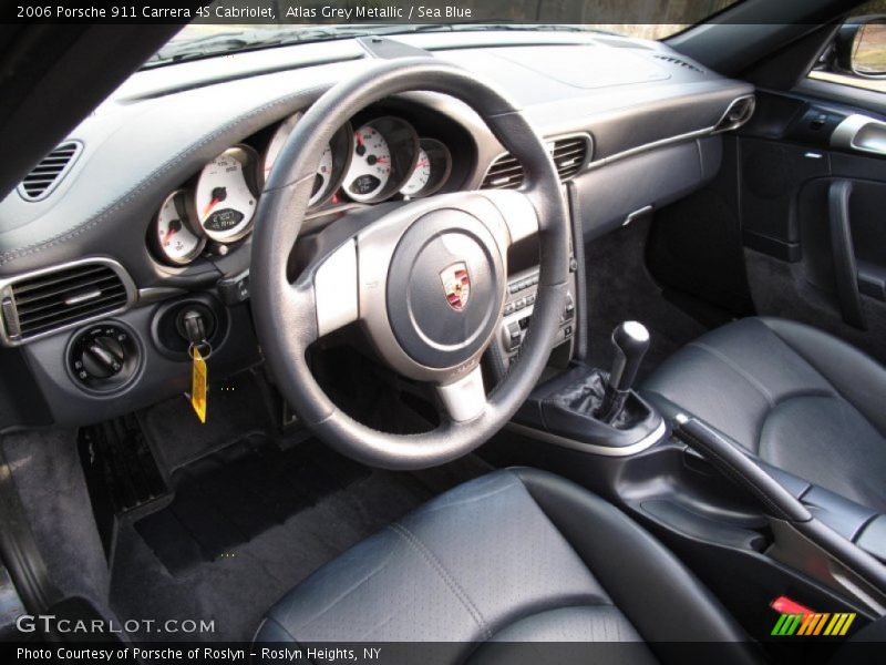  2006 911 Carrera 4S Cabriolet Sea Blue Interior