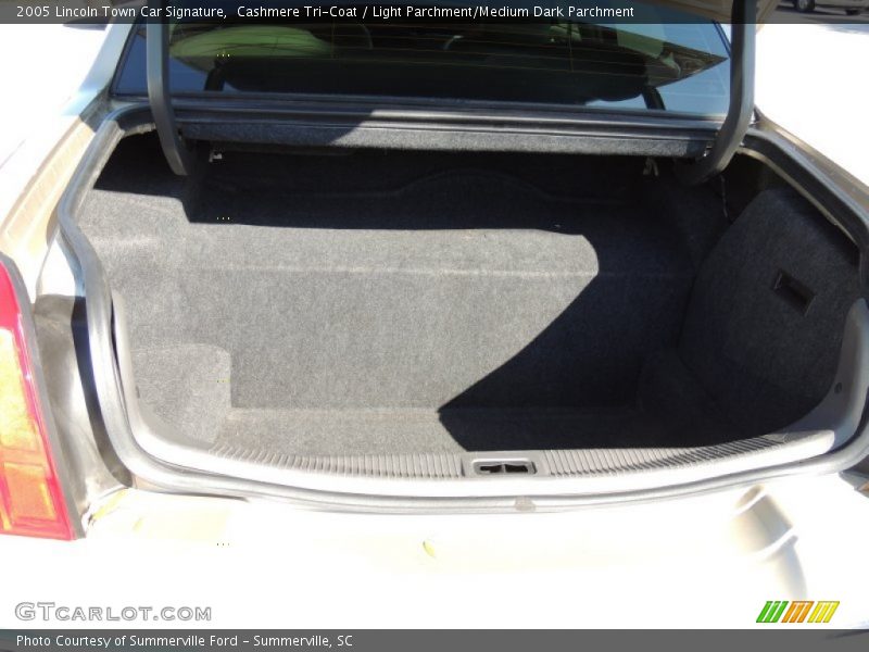 Cashmere Tri-Coat / Light Parchment/Medium Dark Parchment 2005 Lincoln Town Car Signature