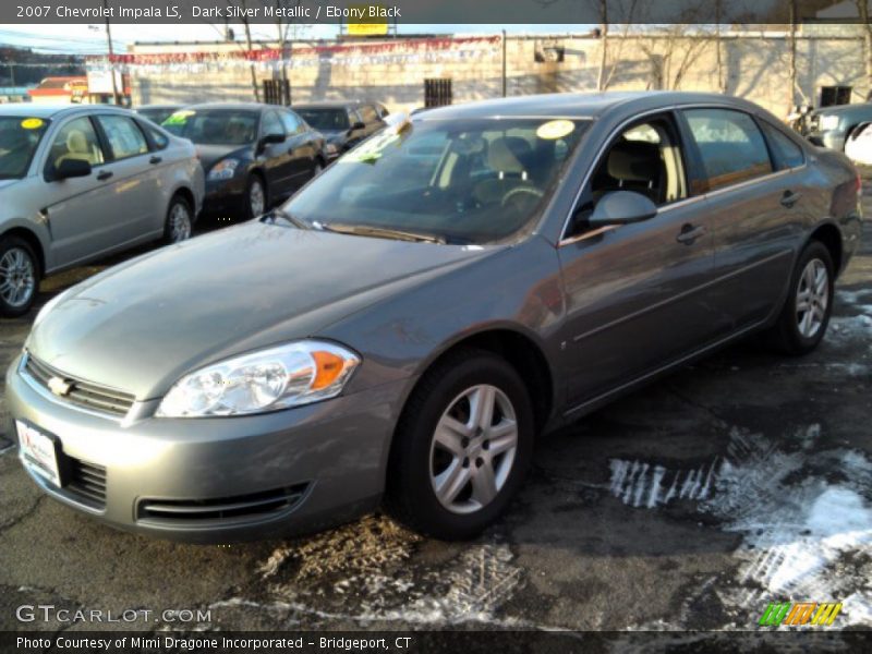Dark Silver Metallic / Ebony Black 2007 Chevrolet Impala LS