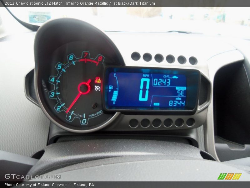  2012 Sonic LTZ Hatch LTZ Hatch Gauges