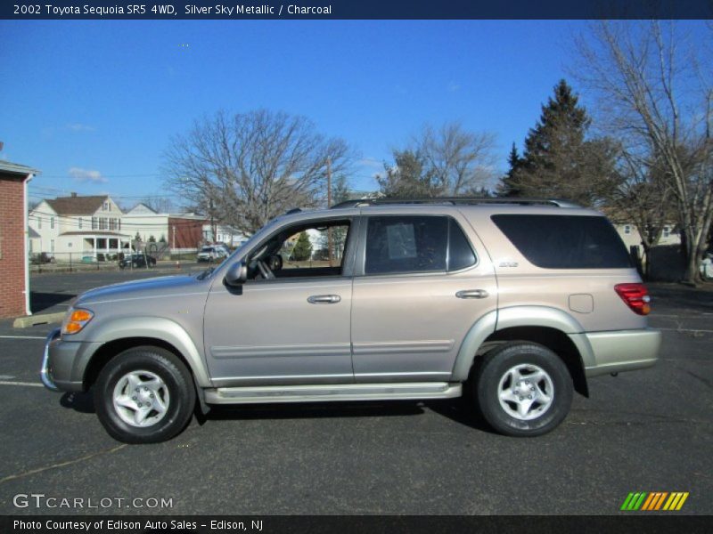 Silver Sky Metallic / Charcoal 2002 Toyota Sequoia SR5 4WD