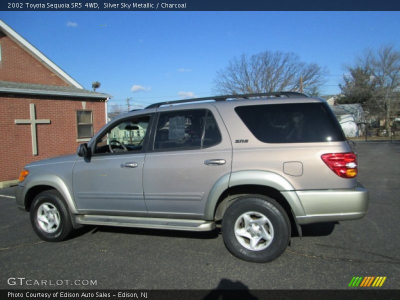 Silver Sky Metallic / Charcoal 2002 Toyota Sequoia SR5 4WD