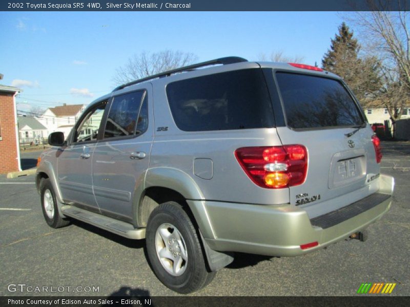 Silver Sky Metallic / Charcoal 2002 Toyota Sequoia SR5 4WD