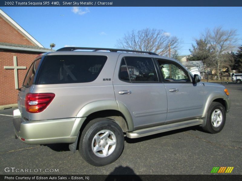 Silver Sky Metallic / Charcoal 2002 Toyota Sequoia SR5 4WD