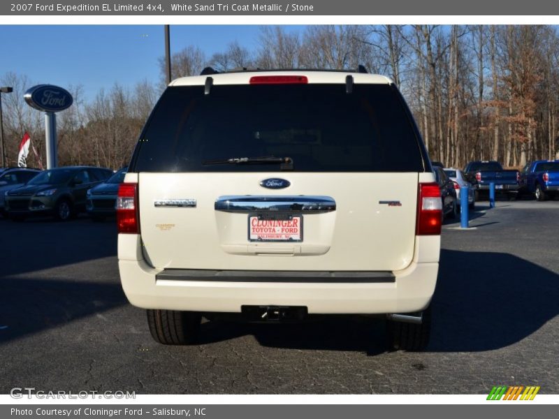 White Sand Tri Coat Metallic / Stone 2007 Ford Expedition EL Limited 4x4