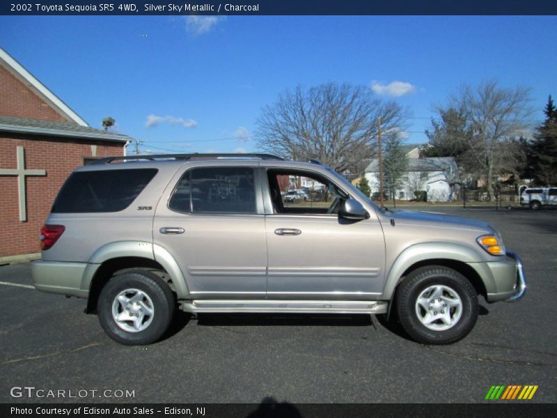 Silver Sky Metallic / Charcoal 2002 Toyota Sequoia SR5 4WD